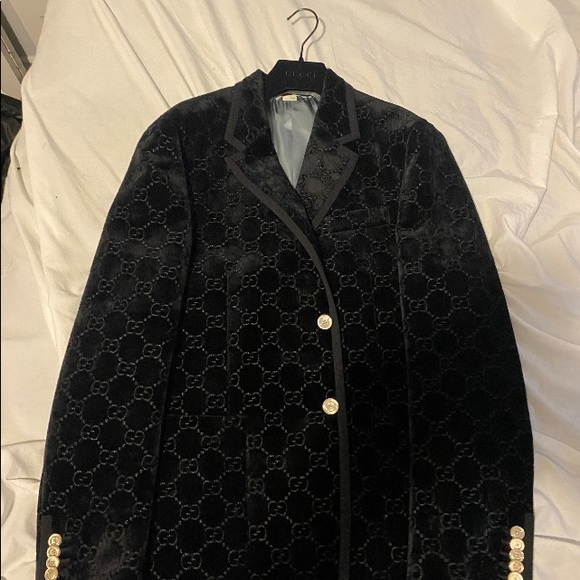 Gucci Velvet Blazer - Picture 3 of 6